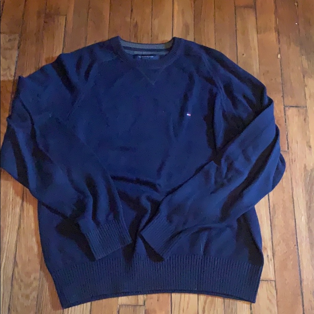 Tommy Hilfiger navy blue Men’s sweater